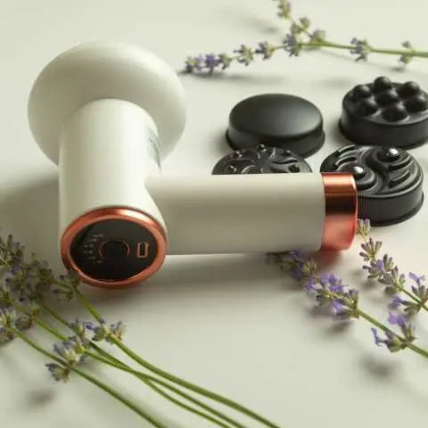 Вибромассажёр антицеллюлитный аккумуляторный массажер Deep Rolling W44