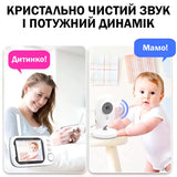 Видеоняня с дисплеем для мамы и детей для наблюдения камера и аудио связь ABM600