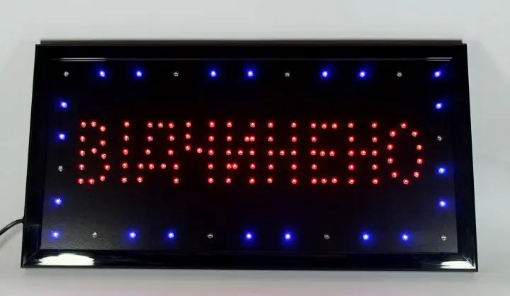 Вывеска Вiдчинено - Зачинено 50х26