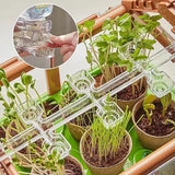 Игровой набор теплица для выращивания растений с семенами и капельным поливом Розовый