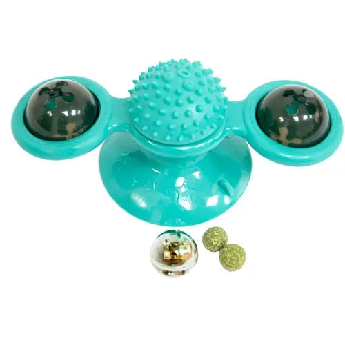 Игрушка для кота (спиннер) Rotate windmill cat toy
