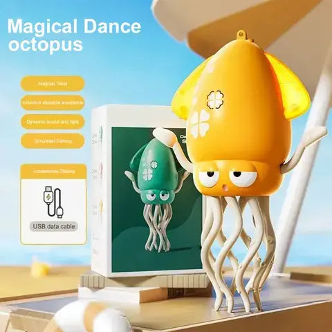 Игрушка "Музыкальный танцующий осьминог"