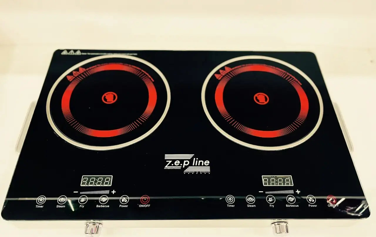Инфракрасная двухконфорочная электроплита Zepline ZP-062