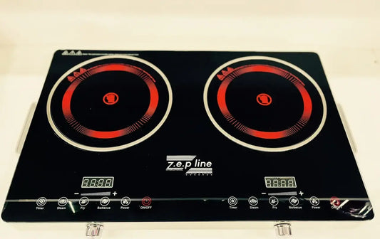 Инфракрасная двухконфорочная электроплита Zepline ZP-062