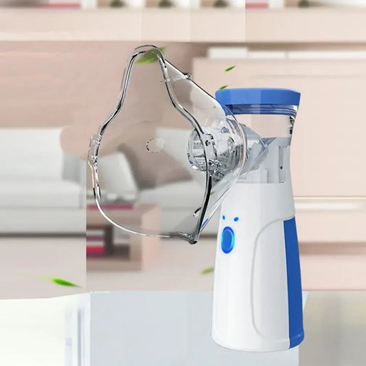 Ингалятор для детей и взрослых. Ручной портативный небулайзер. Бесшумный ингалятор LY-565