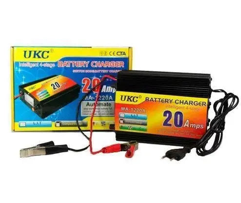 Зарядное устройство для аккумулятора UKC Battery Charger 20A MA 1220A black