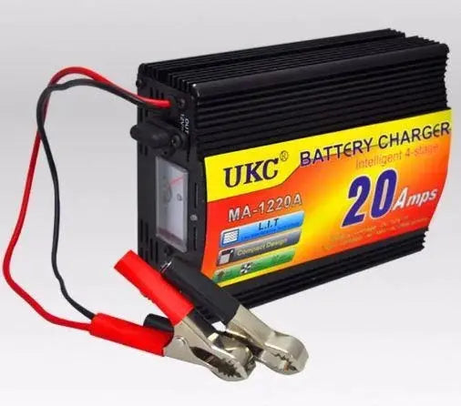 Зарядное устройство для аккумулятора UKC Battery Charger 20A MA 1220A black
