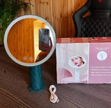 Зеркало-ночник с подсветкой LED TVT-09 круглое